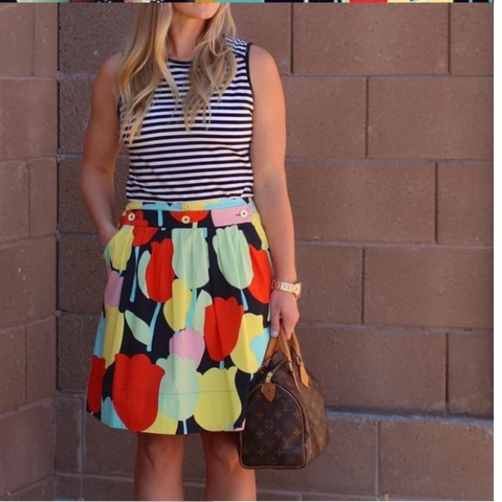 Anthropologie Fei Tulip Skirt